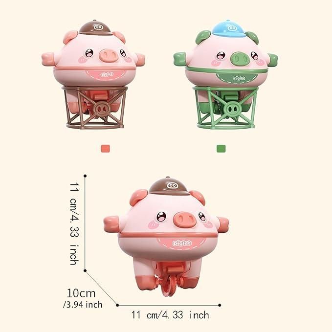 Tightrope Walking Tumbler Pig