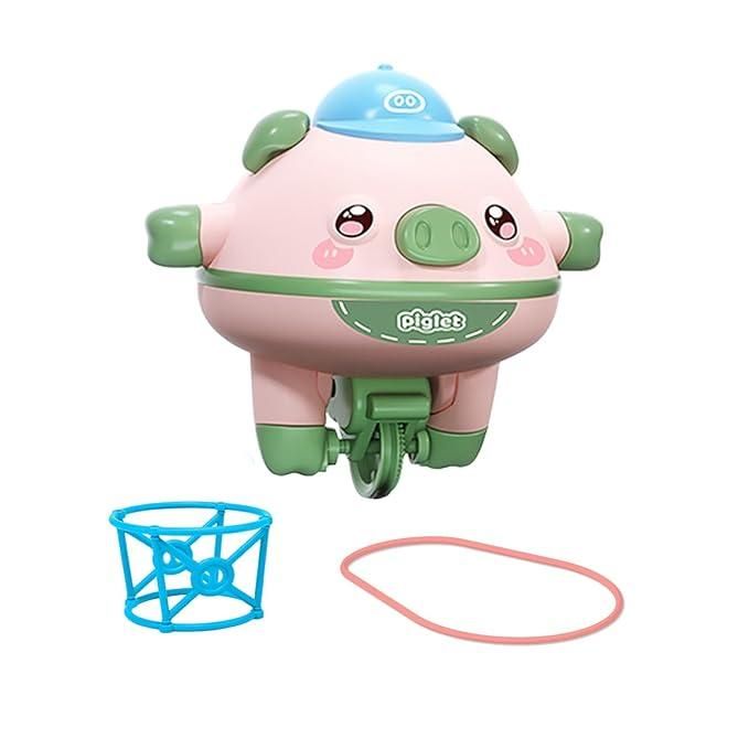 Tightrope Walking Tumbler Pig